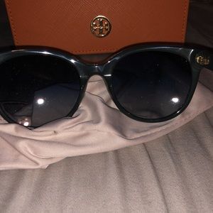 Tory Burch Blue / Green Sunglasses